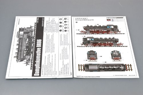 Trumpeter 217 BR86 - Locomotora de vapor [Importado de Alemania]