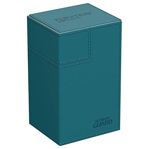 Ultimate Guard UGD010771 Box Flip´n´Tray - Funda para Cubierta (80 Unidades, tamaño estándar), Color Azul