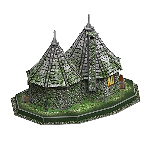 University Games- Harry Potter Hagrid's Hut - Puzzle 3D (08482)