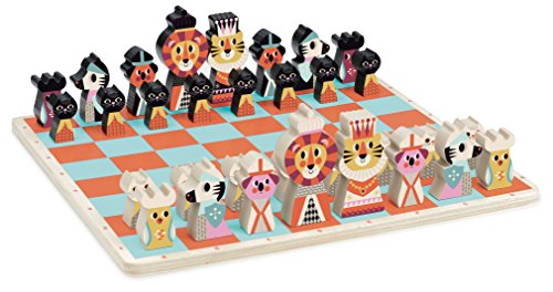 Vilac Primer Juego de ajedrez, Multicolor (PODBI Vilac7721)