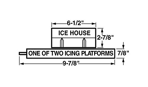 Walthers Piedra Angular 933-3245 - Icehouse y Plataforma de Hielo, Edificio