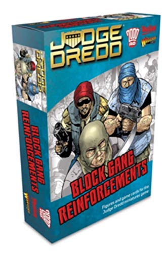Warlord Judge Dredd Black Gang Refuerzo Figuras para Juez Dredd Miniaturas Mesa Top Juego de Guerra 653010206