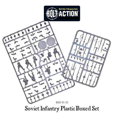 Warlord WL402014003 Warlord Soviet Infantry Plastic Box Set