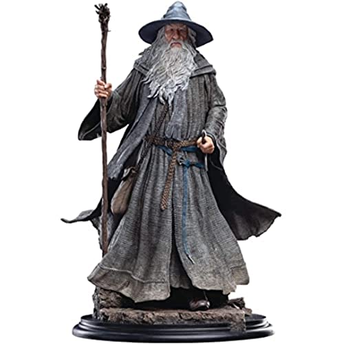 Weta Collectibles Figura Estatua del Señor de los Anillos 1/6 Gandalf el Peregrino Gris (Serie Clásico) 36 cm, Unisex, Multicolor, 24 x 36 x 24 cm