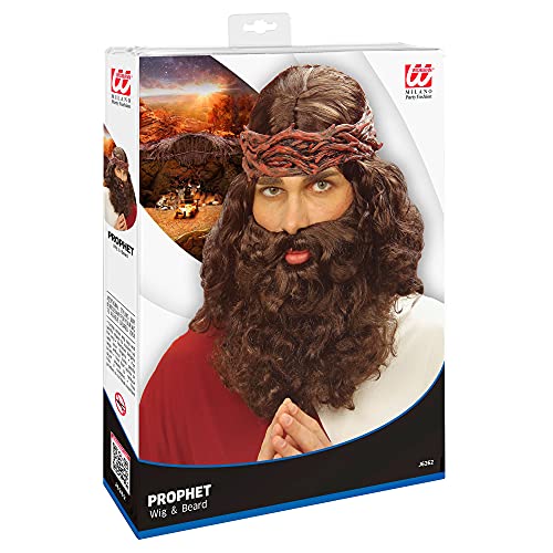 WIDMANN Prophet wig and beard for men (peluca)
