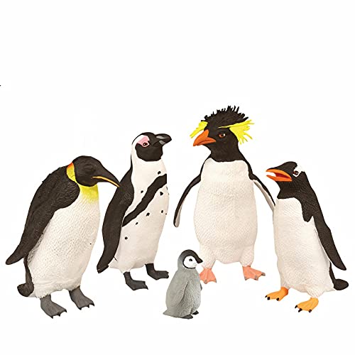 Wild Republic 83724 - Colección de Juegos pingüino, 5 Partes