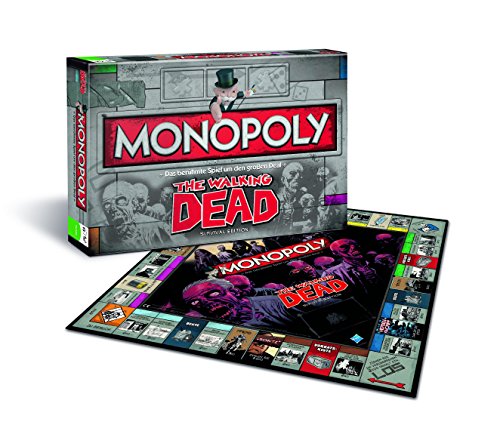 Winning Moves Monopoly - The Walking Dead Survival-Edition auf Deutsch [Importación Alemana]