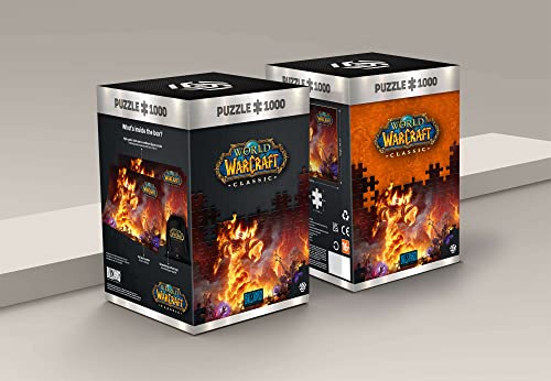World of Warcraft Classic: Ragnaros | Puzzle 1000 Piezas | Incluye póster y Bolsa | 68 x 48 | Videojuego | Rompecabezas para Adultos y Adolescentes | para Navidad y Regalos | Decoración