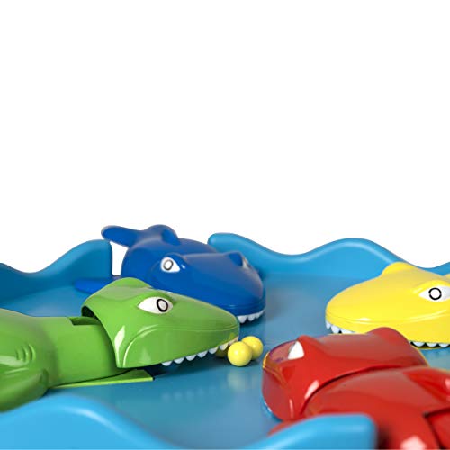 Wowow Toys & Games Hungry Snappy Shark Juego de mesa de la familia | Gran clásico entretenimiento familiar para niños adultos niños y niñas a partir de 3 años