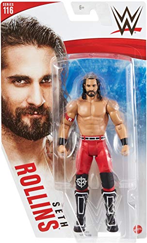 WWE Seth Rollins Basic Series 116 - Figura de acción Wrestling (18 cm)