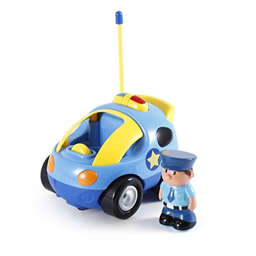 & # x270b; teledirigido Auto coche Policía Niños Pequeños Carreras Auto juguete Niño Juguete con luz y sonido & # x270b;