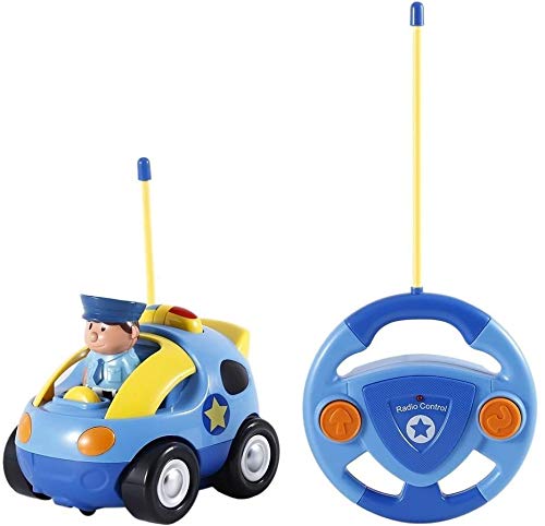 & # x270b; teledirigido Auto coche Policía Niños Pequeños Carreras Auto juguete Niño Juguete con luz y sonido & # x270b;