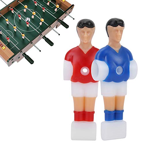 Yosoo Health Gear Jugador de futbol de mesa, futbolín, juegos de fútbol, mini muñeca de plástico humanoide, accesorio de máquina de fútbol