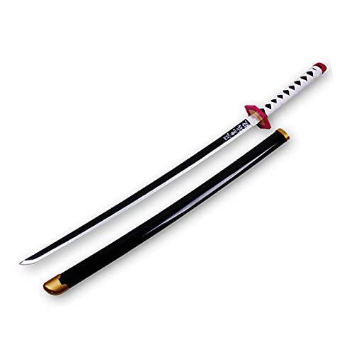YPDHUA Sxnyc Slayer Blade Cos Sword de Madera 100 cm Katana Sword Toy Cosplay Anime Decorativo Arma Juguete