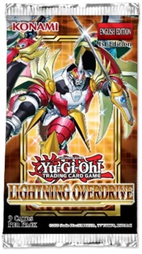 Yu Gi Oh! - Lightning Overdrive Booster Pack - 1ª edición - Inglés (9 Tarjetas Booster Pack)