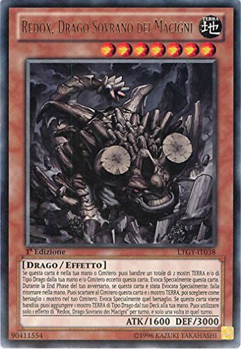 Yu-Gi-Oh! - LTGY-IT038 - Redox, dragón soberano de los Macigni - El Señor de la Galaxia Taquiónica - Unlimited Edition - Rara