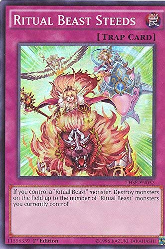 Yu-Gi-Oh! - Ritual Beast Steeds (THSF-EN032) - The Secret Forces - 1st Edition - Super Rare by Yu-Gi-Oh!