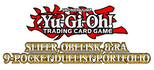 Yu-Gi-Oh! TRADING CARD GAME Yu-Gi-Oh Trade Card Game Slifer Obelisk & Ra-Carpeta de Cartas (edición Alemana), Multicolor (YGO-J21Pf)
