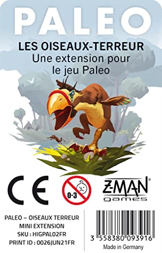 Z-Man Games Paléo - Expansión: Los pájaros