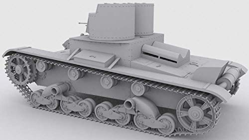 Zvezda 500783542 500783542-1:35 T-26 Mod'32 Light Sov.Infantry Tank, Kit de construcción de maqueta de plástico para Principiantes, detallado, Color Verde Oliva