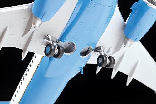 Zvezda 500787027 500787027-1:144 Boeing 737-700 / C-40 - Maqueta de montaje de plástico para principiantes, color blanco y azul
