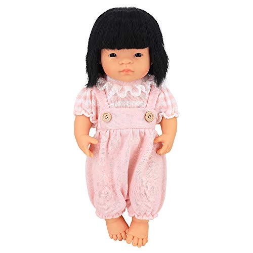 ZWOOS Ropa de Muñecas para New Born Baby Doll, Lindo Atuendo de Algodón para Muñecas 35-43 cm