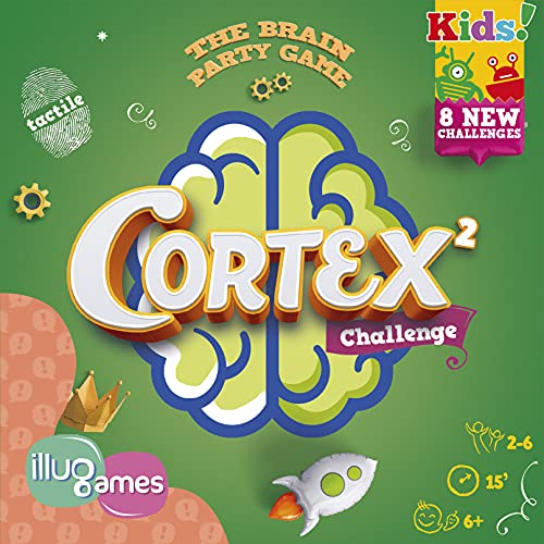 Zygomatic | Cortex 2: Challenge Kids | Juego de Mesa | A Partir de 6 años | 2 a 6 Jugadores | 15 Minutos