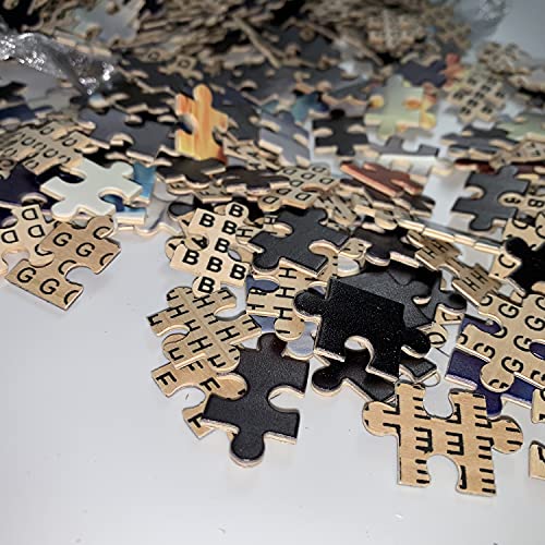 1500 Piezas Puzzle,Puzzle De Madera para Adultos,Mar Playa Isla Paisaje De Delfines Puzzle,Juego De Desafío Familiar