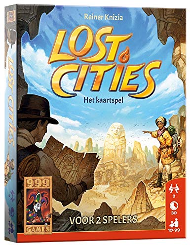 999Games Lost Cities: Het Kaartspel - Kaartspel - 10+