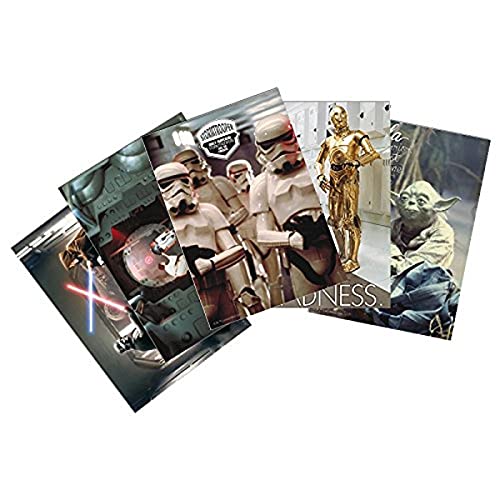 ABYstyle ABUDCO312 – Tarjeta Postal de escenas de la película Star Wars (Lote de 5 Tarjetas)