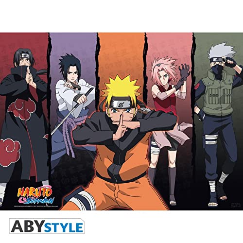 ABYstyle - Naruto Shippuden - Set 2 Chibi Posters - Grupos (52x38)