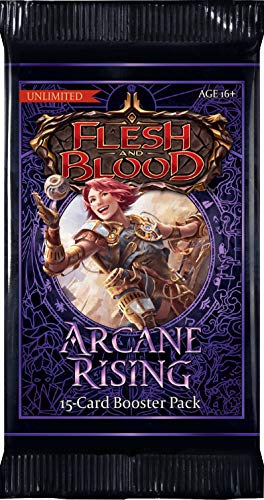 ADC Blackfire Entertainment Flesh & Blood Arcane Rising Unlimited Booster Caja con Display de 24 Sobres