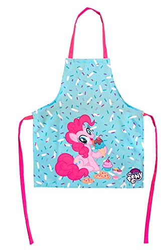 ADVERSIA My Little Pony - Delantal Infantil Cocinero - Delantal Impermeable - Delantal Ajustable para Niños (My Little Pony Ice Cream)