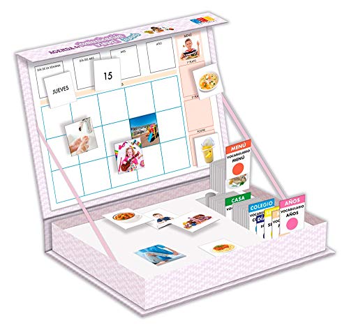 Agenda De Comunicación Visual Imantada: Comunicación Tarjetas Vocabulario visual imantado (Niños de 3 a 5 años Educación Infantil y Educación Especial)