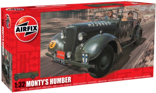Airfix - Kit de Coche Monty´s Humber Snipe Staff (Hornby A05360)
