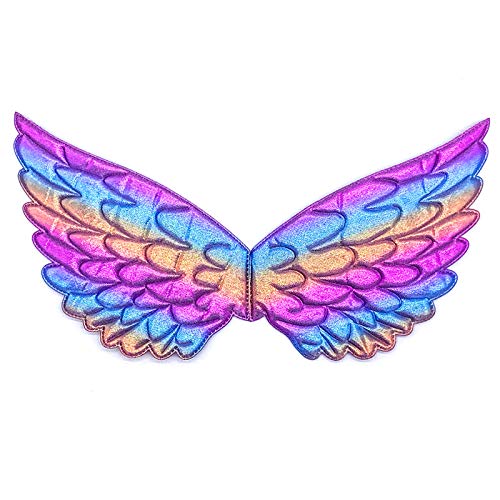 Alas Hada Disfraz, Tutu Wings and Set Butterfly Wings Disfraz de Princesa de Hadas para niñas Disfraz de