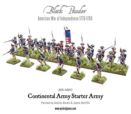 American War Of Independence, Continental Starter Army by Warlord Games by BlackPowder