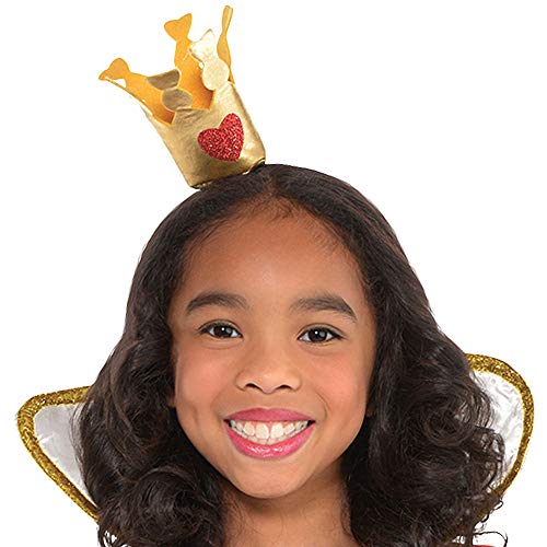 amscan - Disfraz de Reina de Corazones para niñas de 6 a 16 años