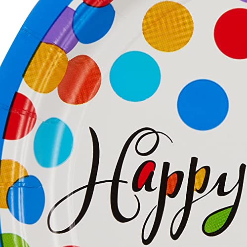 Amscan – Placas papel para fiestas, Multicolor (741536)