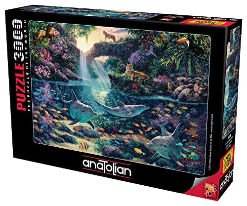 Anatolian Puzzle 3000 pièces : Le Paradis de la Jungle