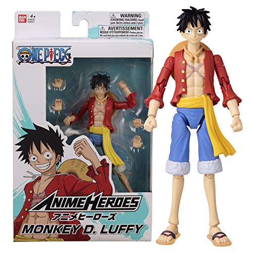 Anime Heroes – Una Pieza – Mono D. Luffy Figura de acción 36931
