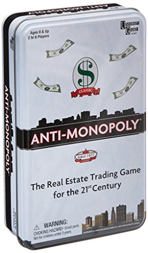Anti Monopoly Travel Version by Paul Lamond Games