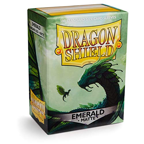 Arcane Tinmen Dragon Shield Mate - Esmeralda (100 unidades en caja)