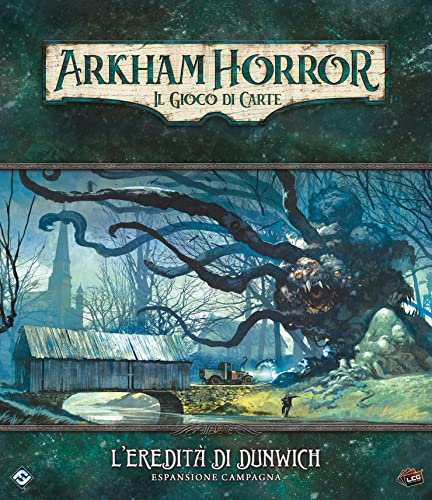 Asmodee - Arkham Horror El Juego de Cartas: La evolución de Dunwich, Expansión Campaña, Edición en Italiano, 9673