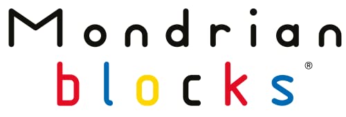 Asmodee - Mondrian Blocks: edición Blanca, Juego Familiar, Juego de Rompecabezas, 1 Jugador, a Partir de 8 años, 10 Minutos de Tiempo de Juego, en alemán