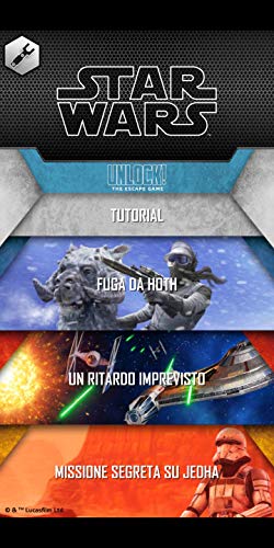 Asmodee - Unlock! The Escape Game: Star Wars, Escape Room de Mesa, edición en Italiano, 8987
