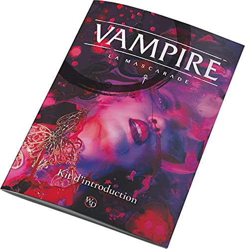 Asmodee- Vampire la Mascarade V5: Kit de introducción Mesa – Juego de rol (Arkhane Asylum ASYVA501FR)