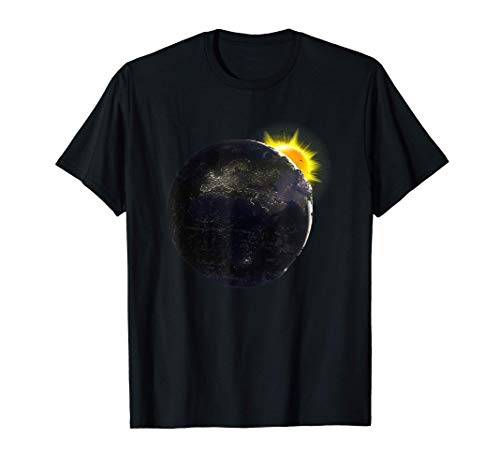 Astronomía Eclipse Lunar Sistema Solar Planeta Astronauta Camiseta