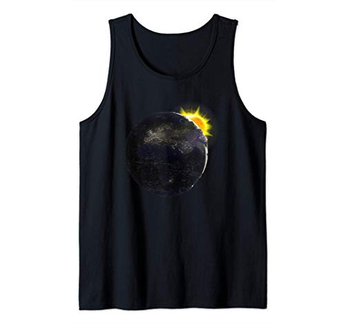 Astronomía Eclipse Lunar Sistema Solar Planeta Astronauta Camiseta sin Mangas