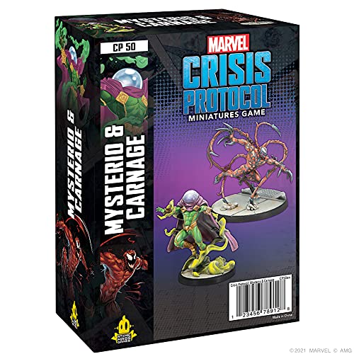 Atomic Mass Games Crisis Protocol Carnage & Mysterio EN, CP50EN